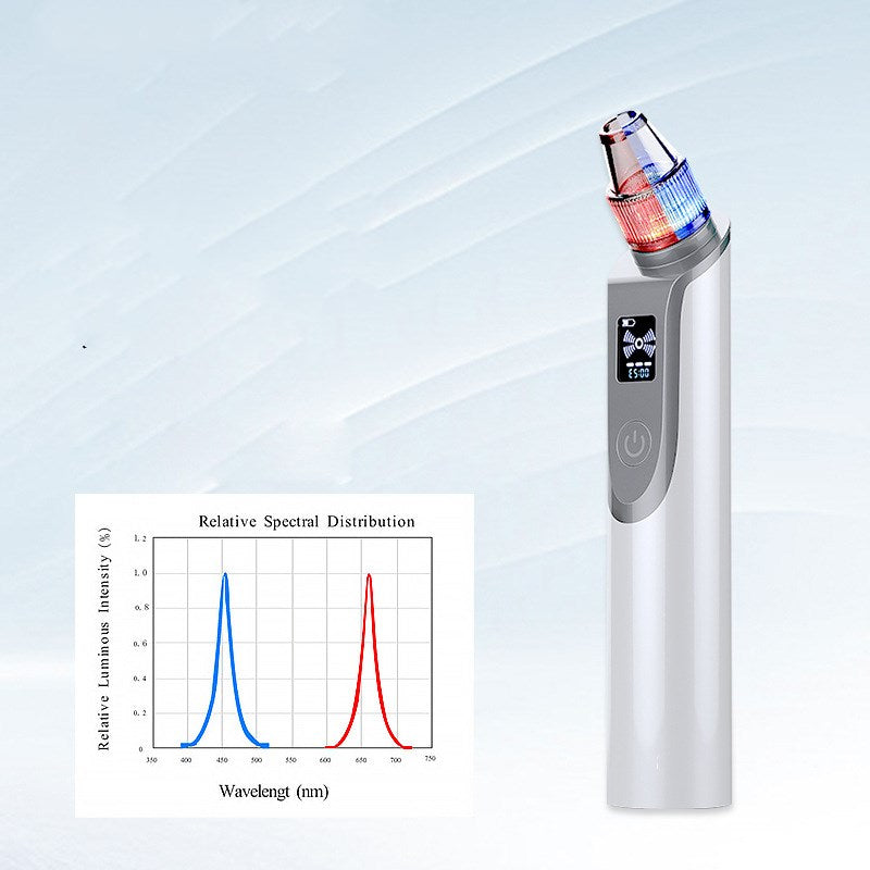Ultrasonic beauty facial cleansing instrument for blackhead removal