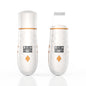 Ultrasonic pore cleansing LED display facial cleanser device