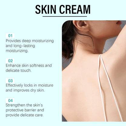 Moisturizing neck cream for smooth, hydrated skin
