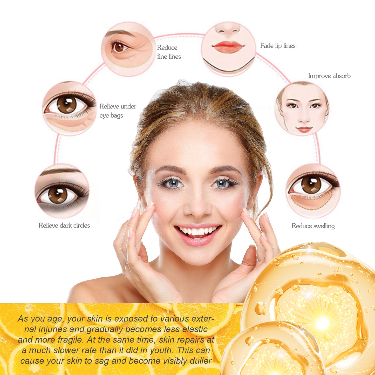 Jaysuing retinol and niacinamide anti-aging facial firming serum