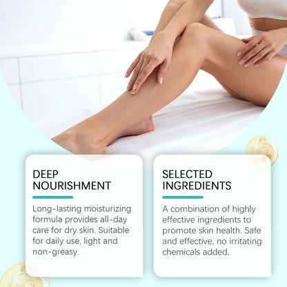 Moisturizing neck cream for smooth, hydrated skin