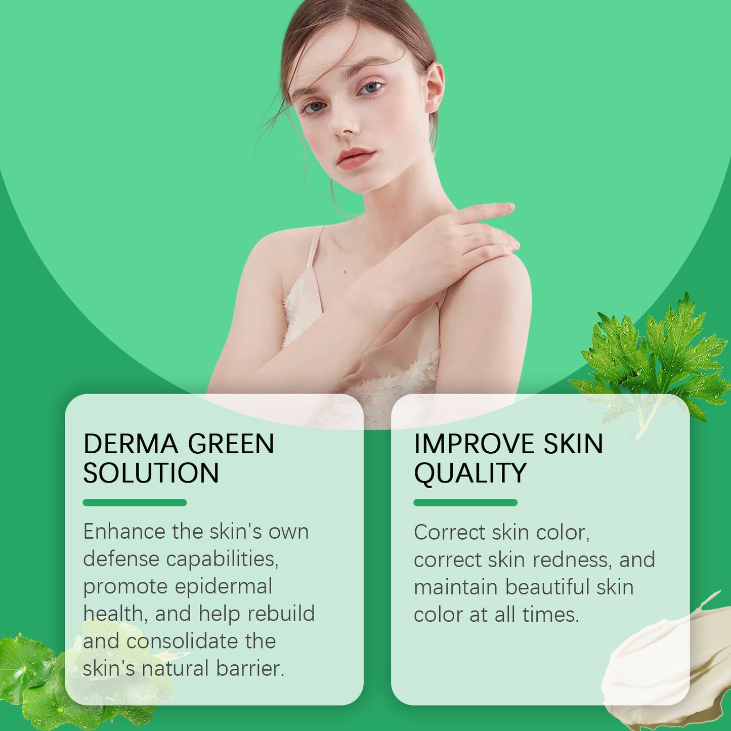 Hoygi Centella Asiatica plant-based skin cream for radiant nourished glow