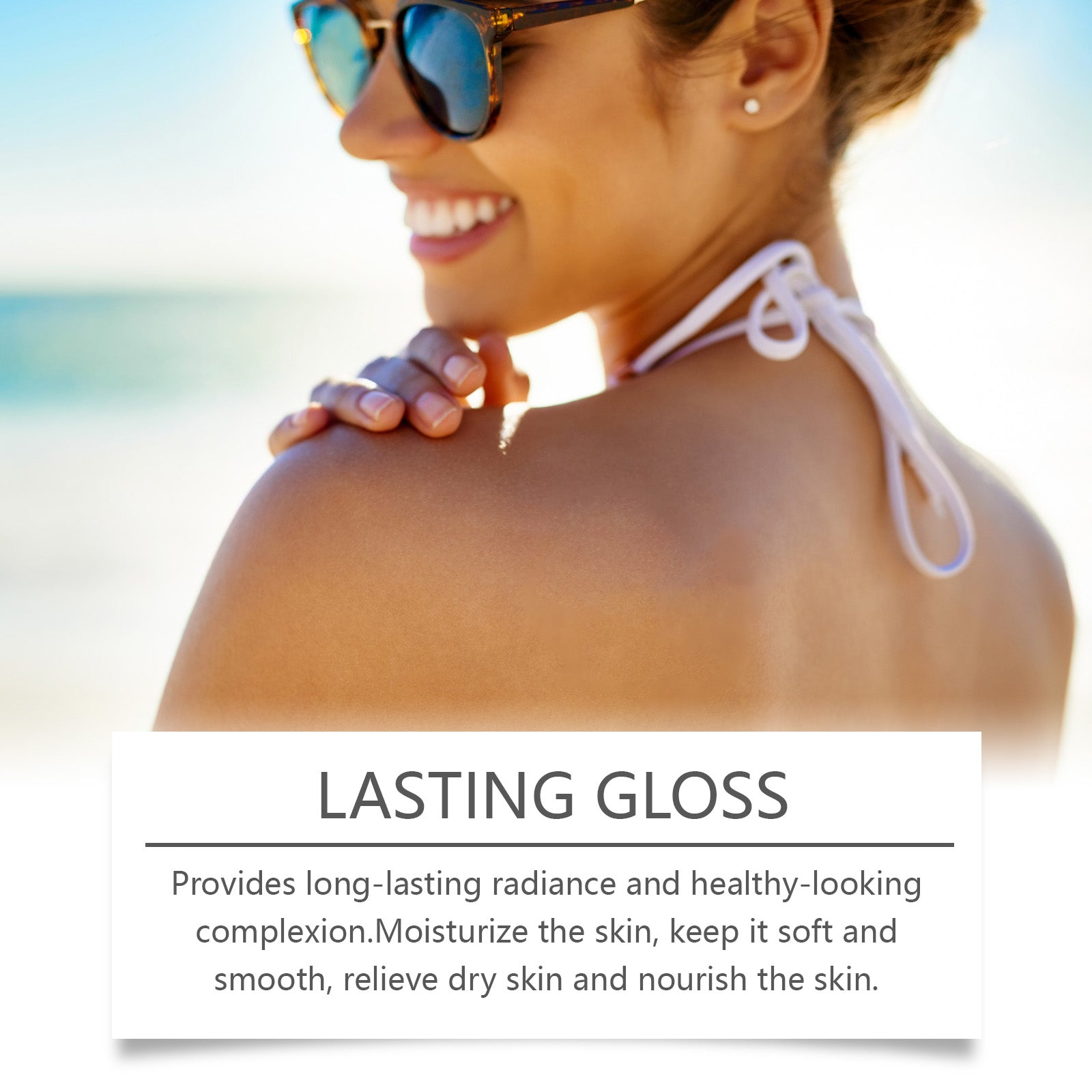 OUHOE golden glow tanning gel for sun-kissed moisturized summer skin