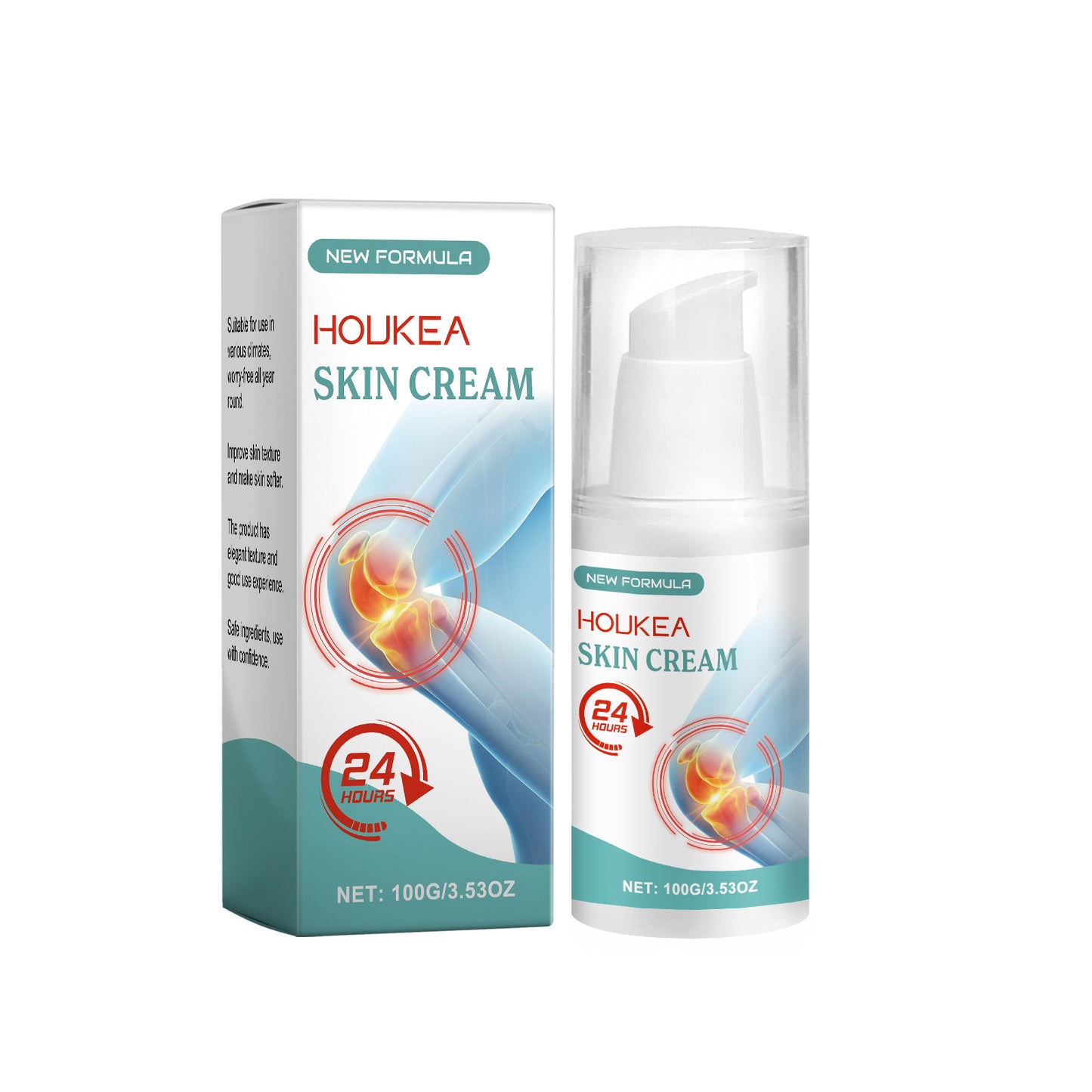 Moisturizing neck cream for smooth, hydrated skin