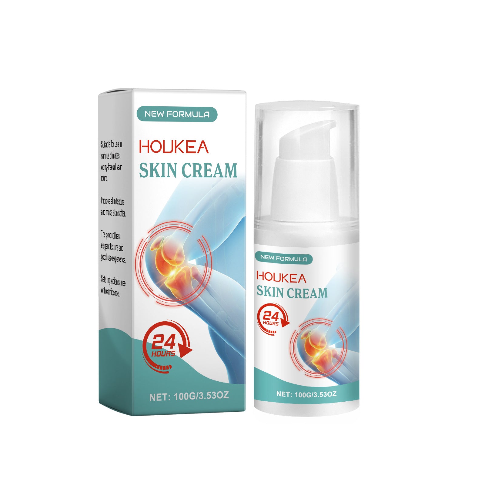 Moisturizing neck cream for smooth, hydrated skin