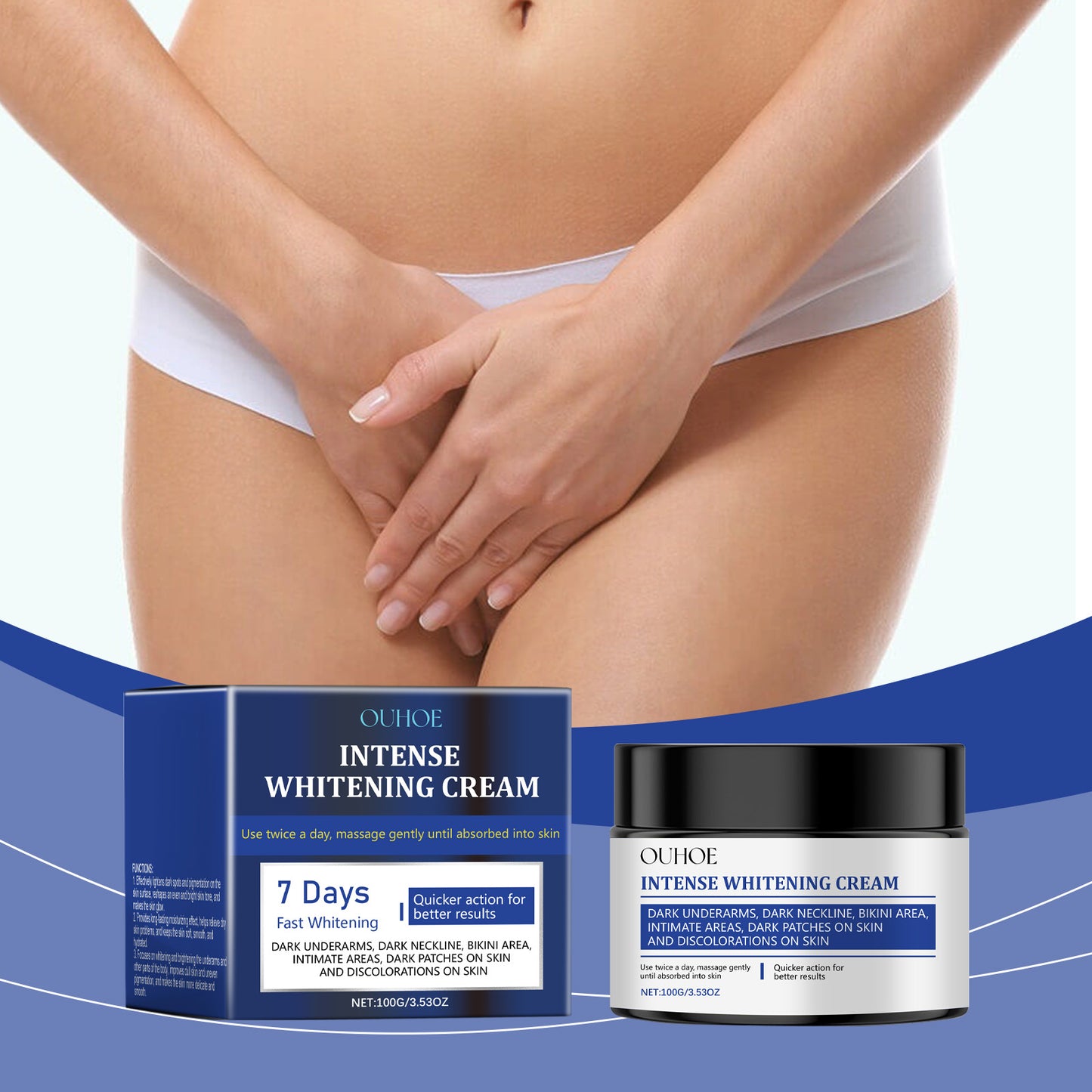OUHOE vitamin C brightening cream for radiant and glowing skin