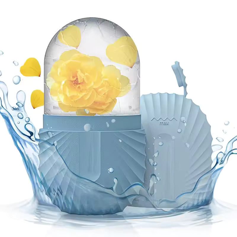 Instant puffiness relief ice roller for face and eye depuffing