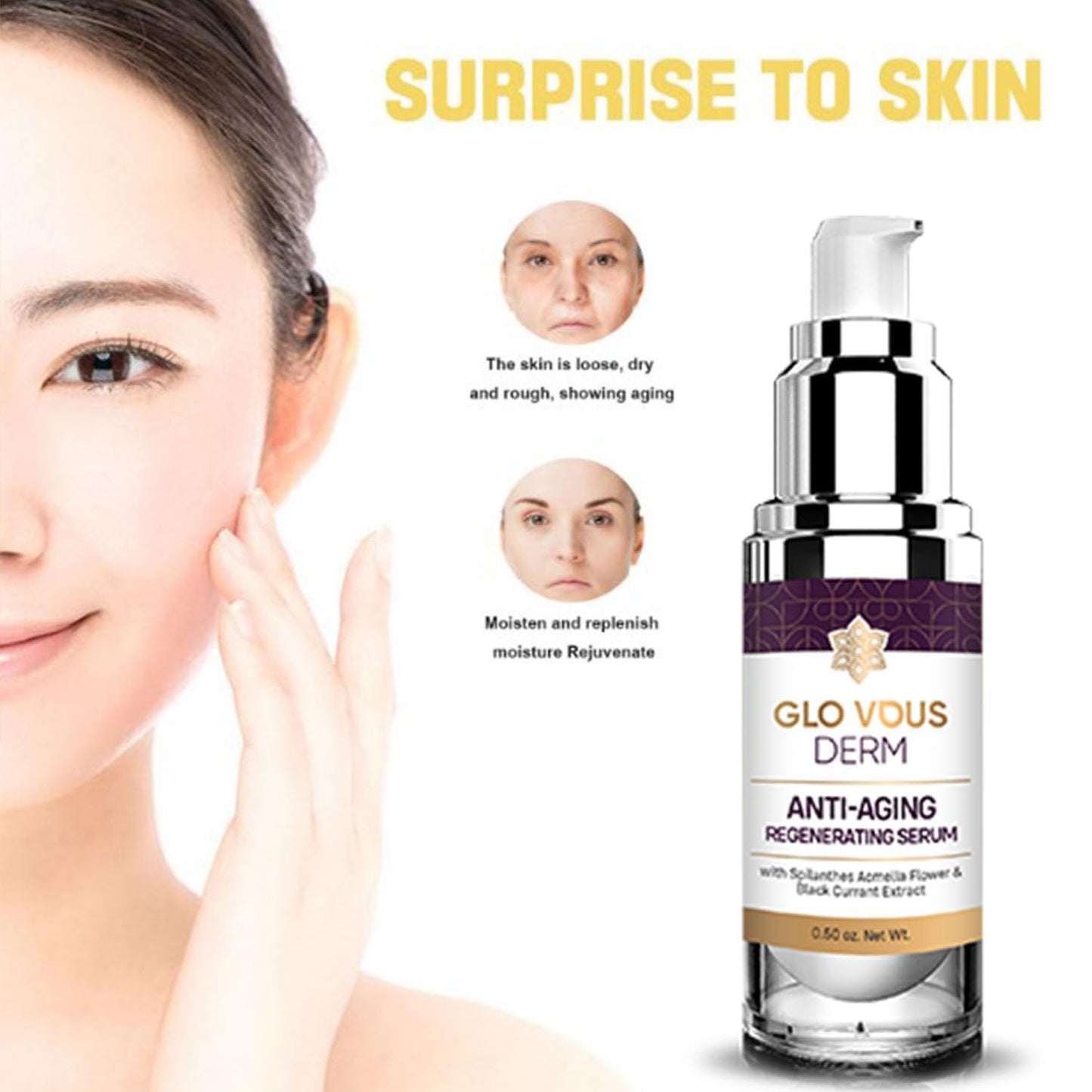 Luxury anti-aging neck cream for firming and rejuvenating