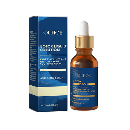 Anti fine lines serum with collagen and peptides for youthful skin
