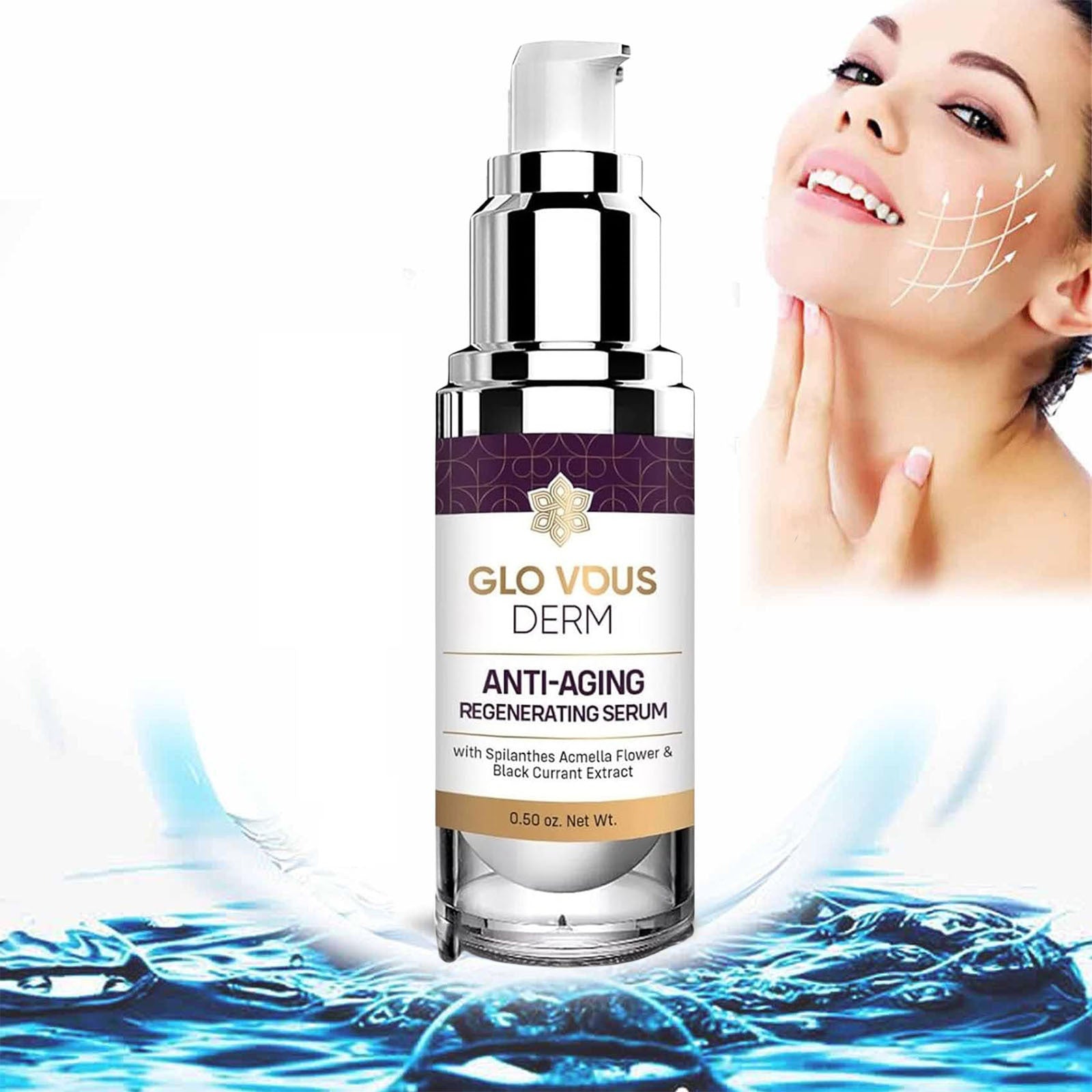 Luxury anti-aging neck cream for firming and rejuvenating