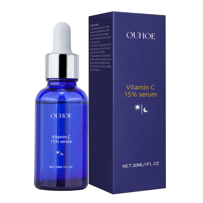 Anti-aging skin tightening serum with hyaluronic acid and vitamin E